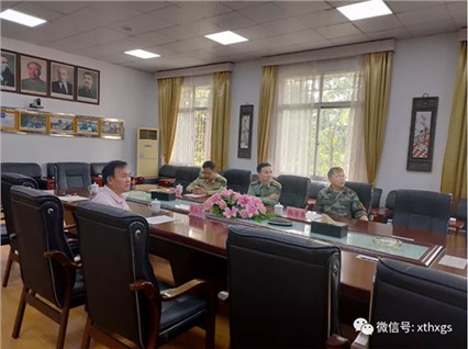 湘潭市軍分區(qū)司令員賀建一行調研“百家標桿”聯(lián)點企業(yè)【湘潭恒欣】