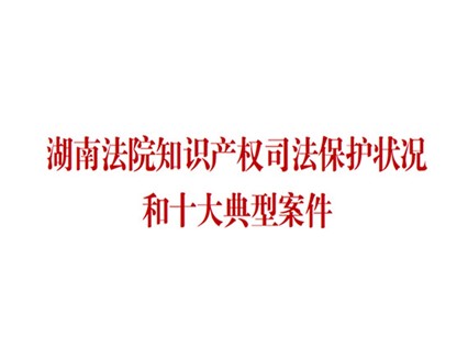 朱、李侵犯湘潭恒欣商業(yè)秘密案列入湖南十大知識產權典型案例